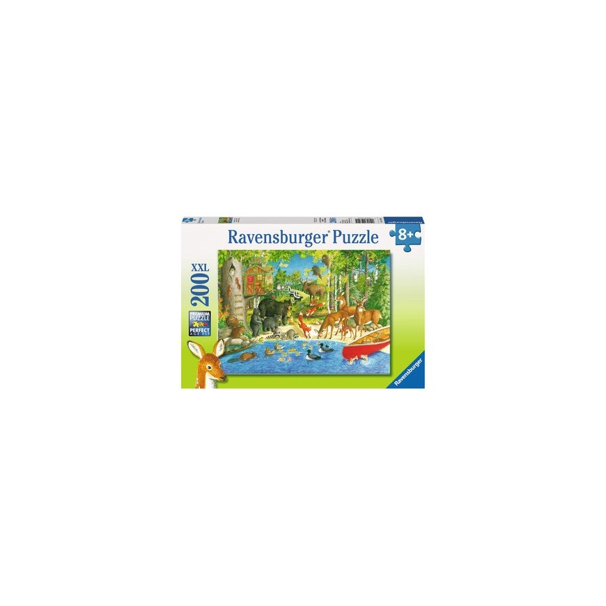 Ravensburger Woodland friends Puzle 200 pcs Dzīvnieki