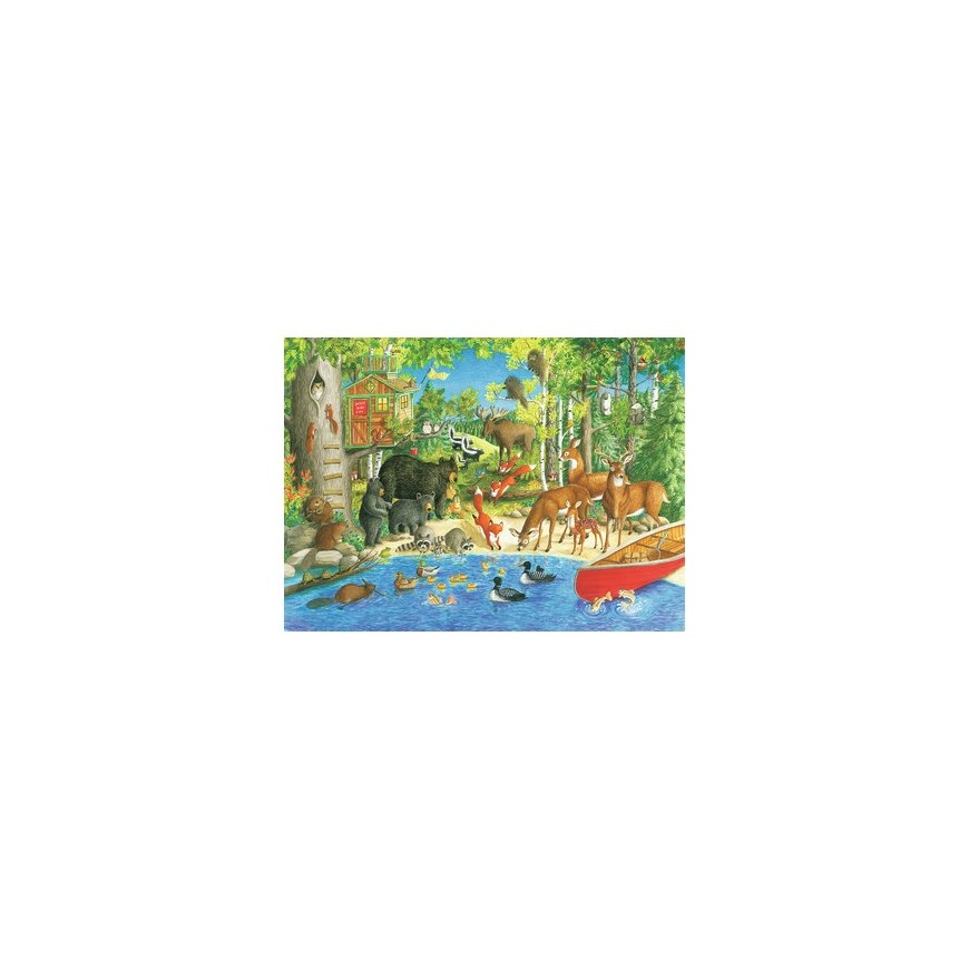 Ravensburger Woodland friends Pusle 200 tk Fauna – 2