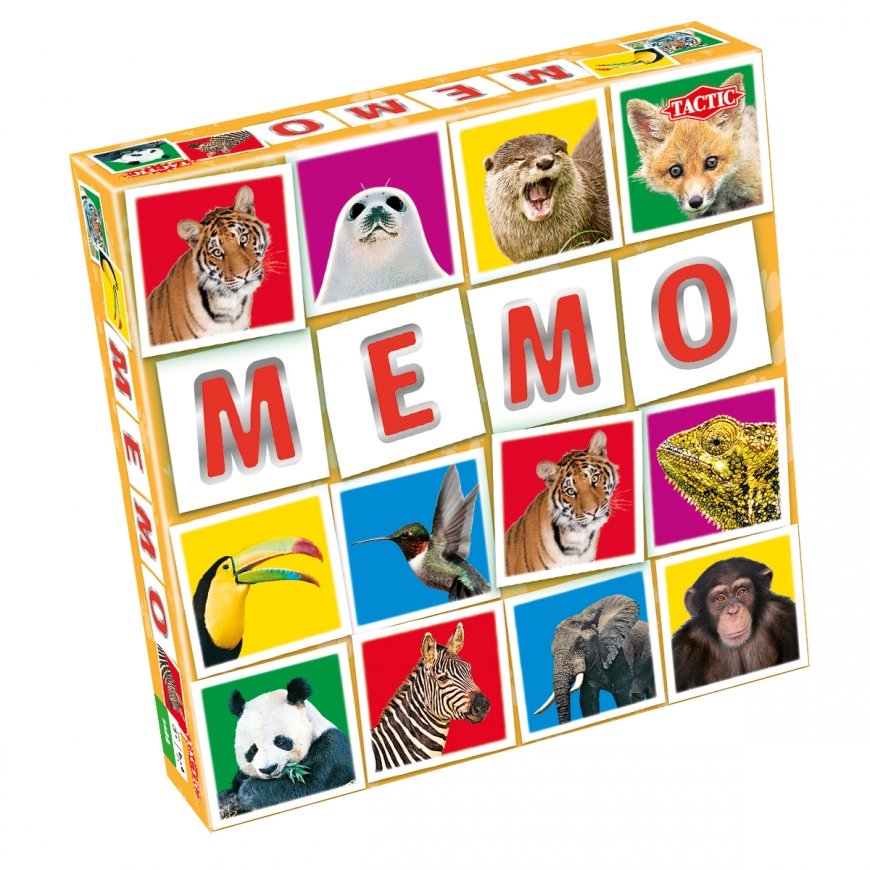 Tactic Wildlife Memo Карточная игра Matching
