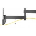 Deltaco ARM-0255 TV-kiinnike 139,7 cm (55") Musta Deltaco ARM-0255 TV-kiinnike 139,7 cm (55") Musta
