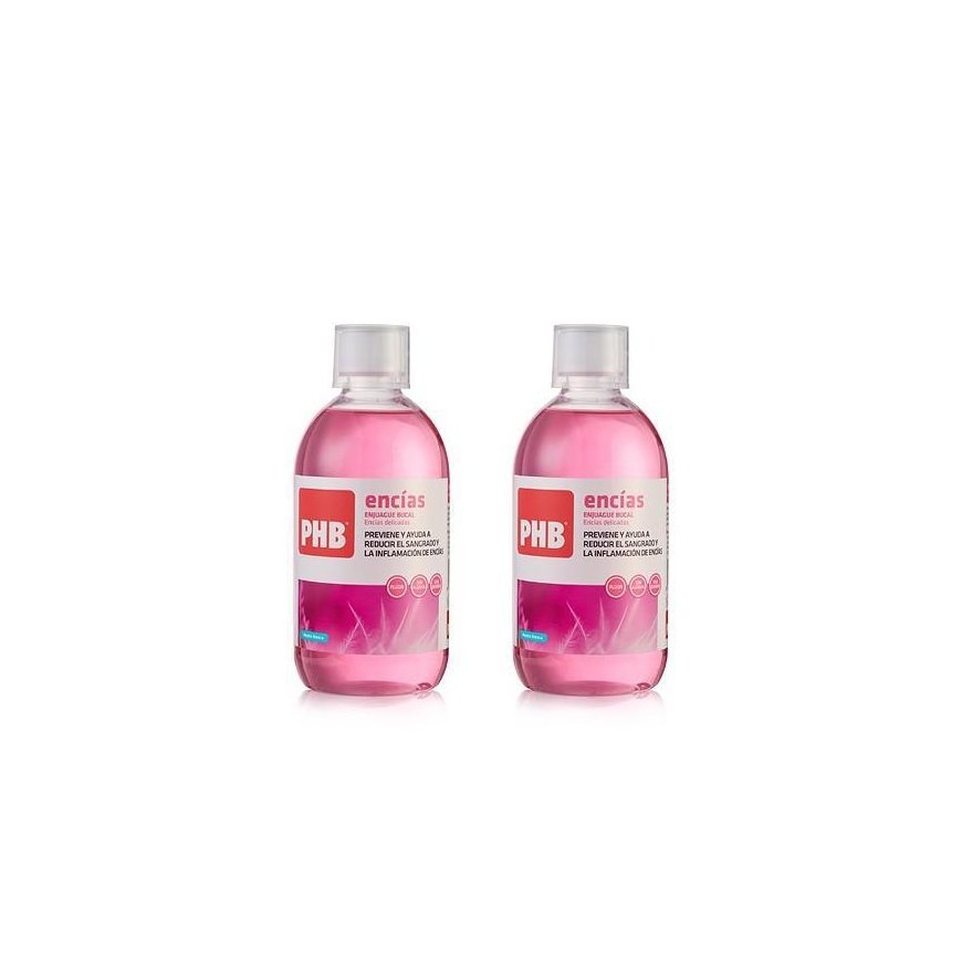 Phb gumos burnos skalavimo skystis 2x500ml 2nd 50%