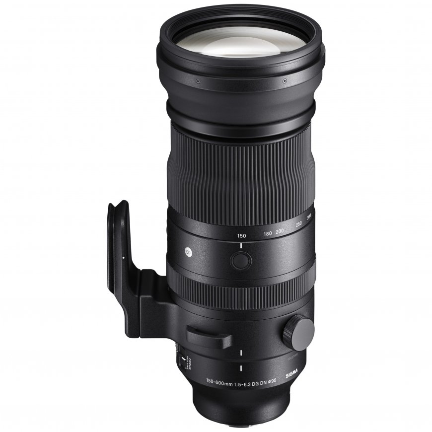 Sigma 150-600mm F5-6.3 DG DN OS | S MILC Telefoto tālummaiņas objektīvs Melns