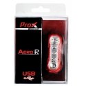 Rear lamp ProX Aero R 2LED 0.5W USB Rear lamp ProX Aero R 2LED 0.5W USB