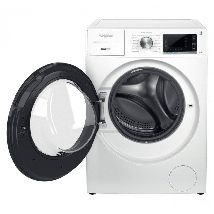 Whirlpool W8 W046WB EE Pesukone Edestä täytettävä 10 kg 1400 RPM Valkoinen – 3