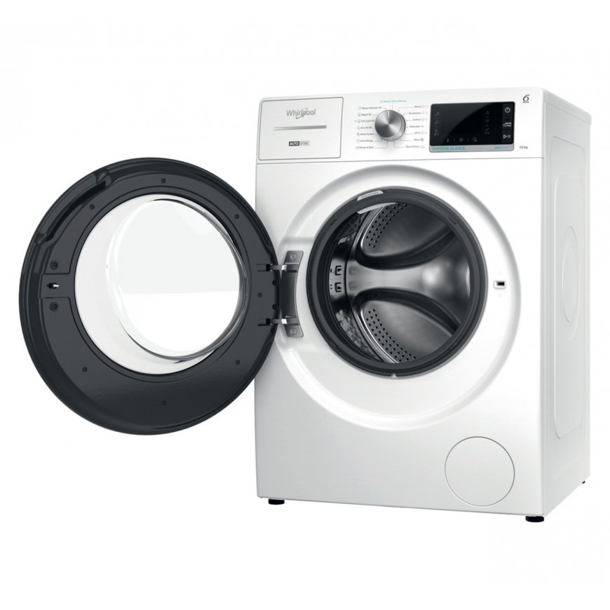 Whirlpool W8 W046WB EE veļasmašīna Ielādēšana no priekšas 10 kg 1400 RPM Balts – 4