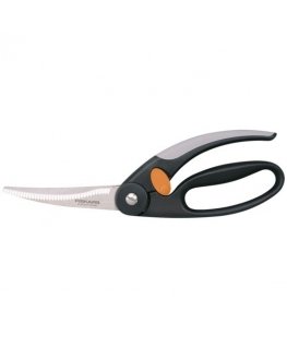 Fiskars 1003033 кухонные ножницы 250 mm Черный, Серый, Оранжевый Универсальная