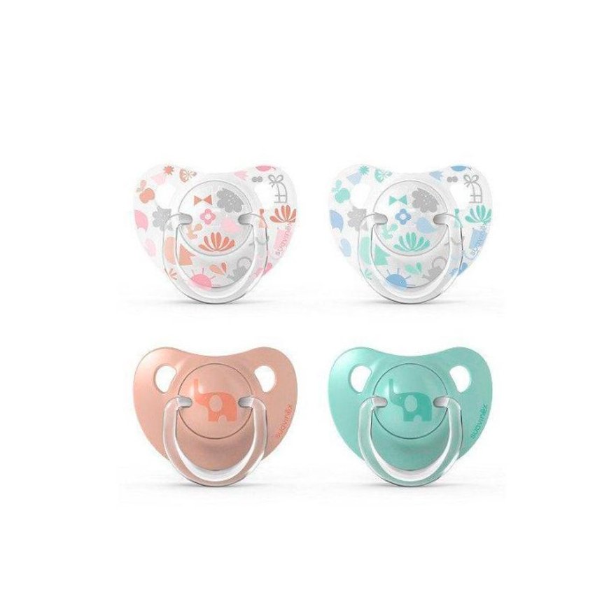 Suavinex Silicone Soother Anatomical 6-18M 2v
