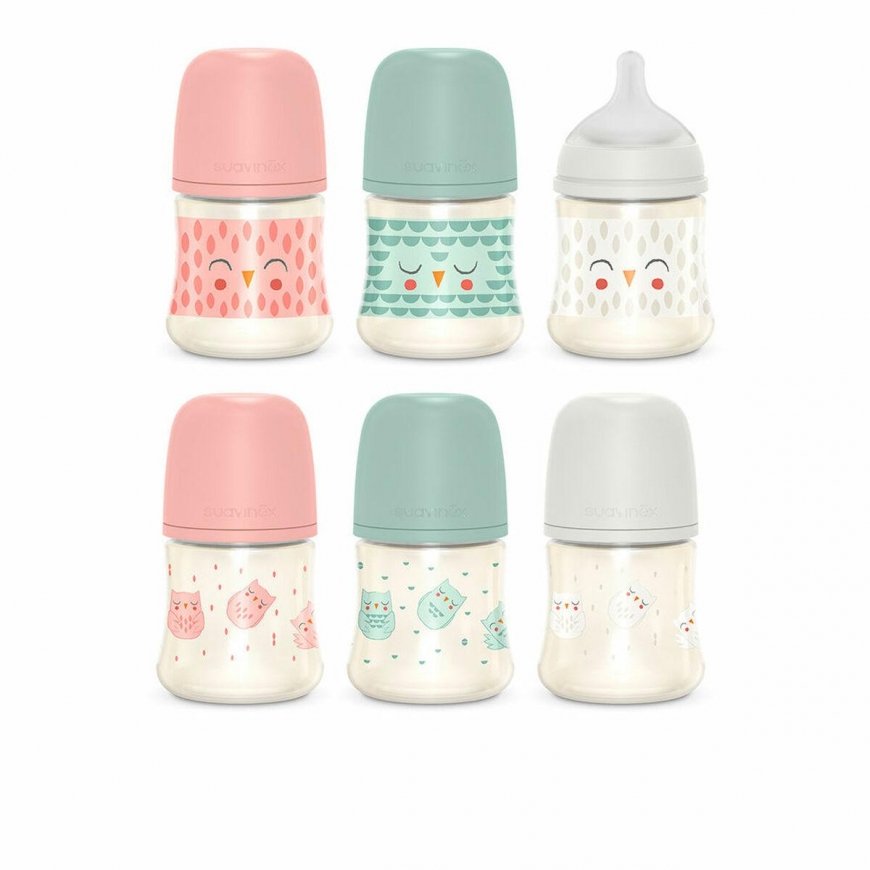 Suavinex Wide Nech Bottle 3p Silicone Teat 150ml – 2