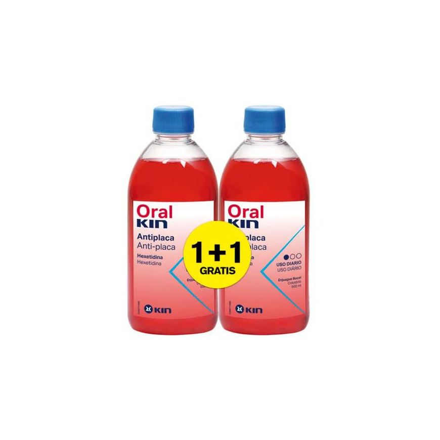 Oralkin Enjuague Bucal 500ml 500ml Gift – 3