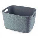 Basket Softex L 19L 37,9x29,2x22,1cm teal Basket Softex L 19L 37,9x29,2x22,1cm teal