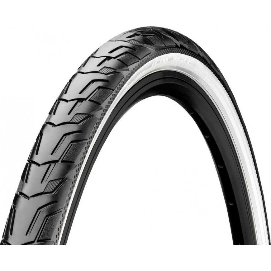 Padanga 28" Continental Ride City 47-622 juodas/baltas – 2