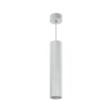 Orno BARBRA PLR GU10 pendant lamp max 35W, IP20, round, white, aluminum Orno BARBRA PLR GU10 pendant lamp max 35W, IP20, round, white, aluminum