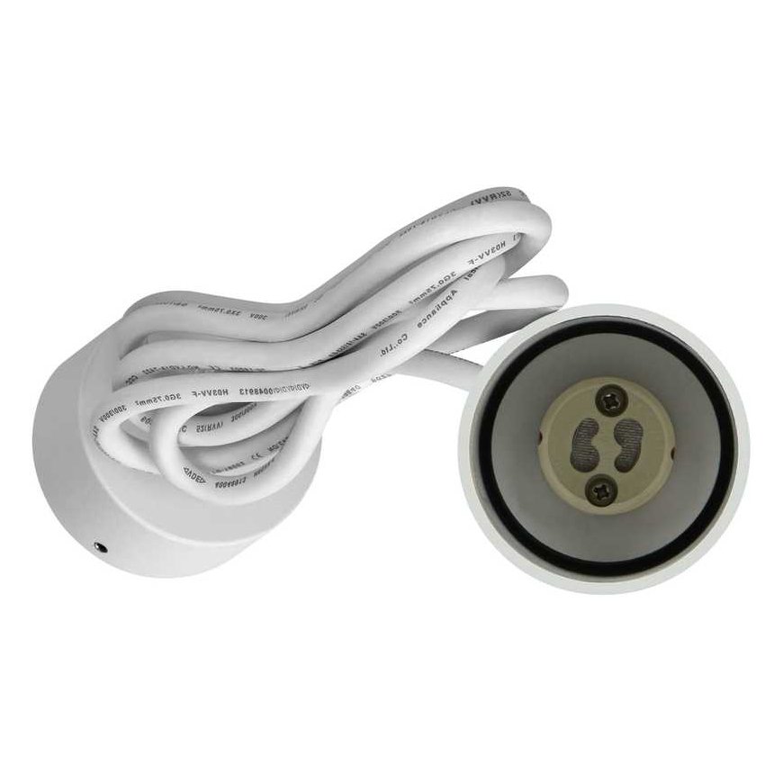 Orno BARBRA PLR GU10 pakabinamas šviestuvas max 35W, IP20, apvalus, baltas, aliuminis – 4
