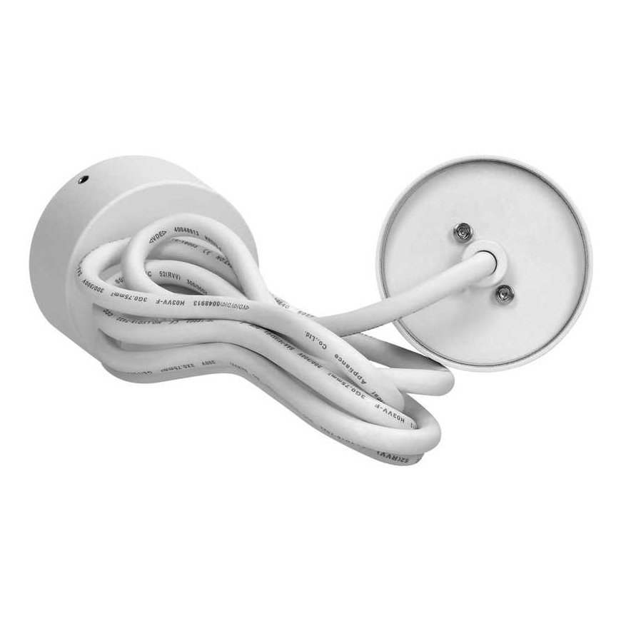 Orno BARBRA PLR GU10 pendant lamp max 35W, IP20, round, white, aluminum – 5