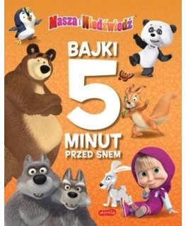 BOOK Harper Collins Harperkids Masha and the Bear. Bajki 5 minut przed snem