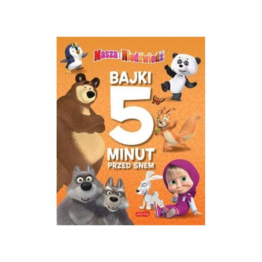 BOOK Harper Collins Harperkids Masha and the Bear. Bajki 5 minut przed snem