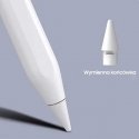 Dėklas USAMS Rysik magnetyczny Active Touch Sensitive Pen rysik balta/baltas ZB254DRB01 (US-ZB254)