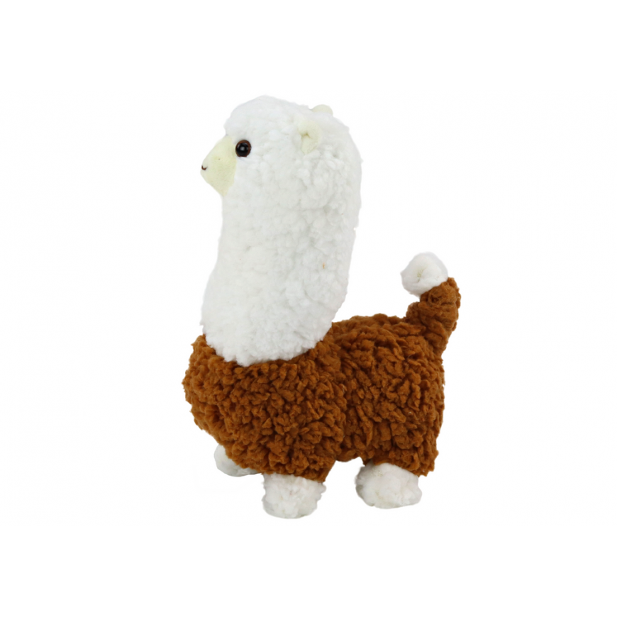 Lean Llama Interactive Pet Brown Alpaca Walks Game 23 cm – 2