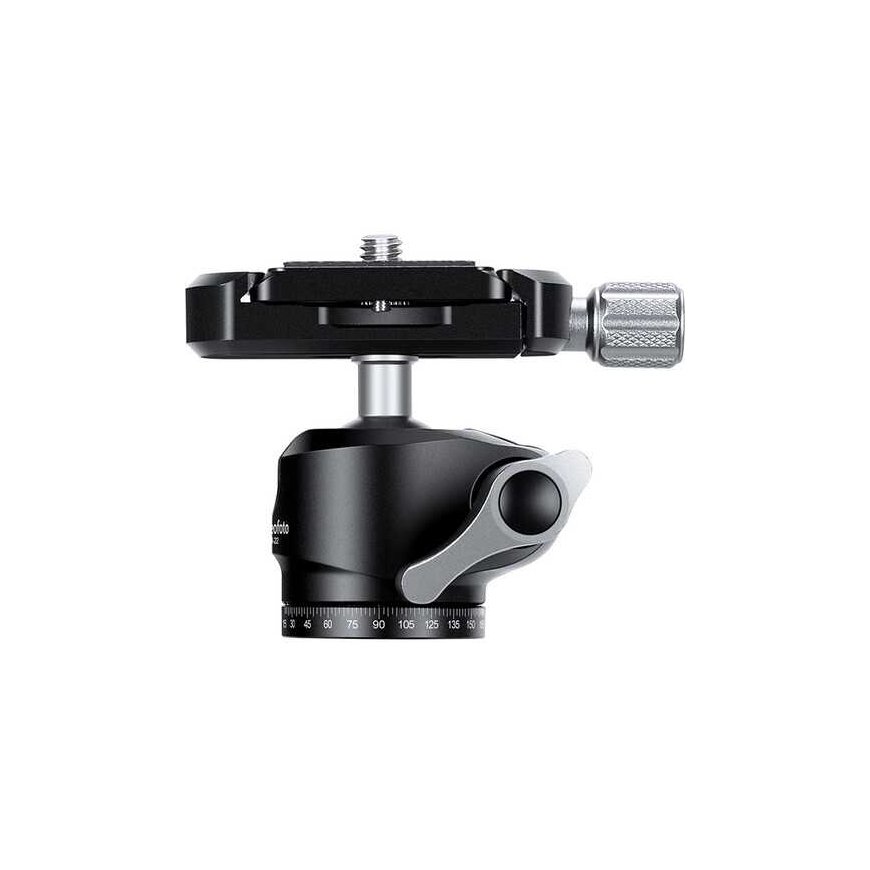 Leofoto Ballhead LH-22 + Release Plate PU-25 – 4