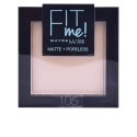 Maybelline Fit Me Matte & Poreless kompaktinė pudra 105 Natural Ivory 9g Maybelline Fit Me Matte & Poreless kompaktinė pudra 105 Natural Ivory 9g