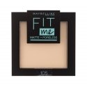 Maybelline Fit Me Matte & Poreless kompaktinė pudra 105 Natural Ivory 9g Maybelline Fit Me Matte & Poreless kompaktinė pudra 105 Natural Ivory 9g