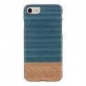 Man&Wood 8809339479882 mobiliojo telefono dėklas 11,9 cm (4.7") Mėlyna, Ruda