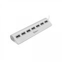 SBOX H-207 interfeisa centrmezgls USB 2.0 480 Mbit/s Sudrabs SBOX H-207 interfeisa centrmezgls USB 2.0 480 Mbit/s Sudrabs