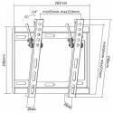 SBOX PLB-3422T televizora stiprinājums 109,2 cm (43") Melns