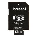 Intenso microSDXC 128GB Class 10 UHS-I Professional - Extended Capacity SD (MicroSDHC) Klasės 10 Intenso microSDXC 128GB Class 10 UHS-I Professional - Extended Capacity SD (MicroSDHC) Klasės 10
