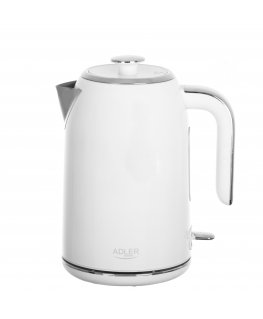 Adler AD 1341 elektrikann 1,7 l 2200 W Valge