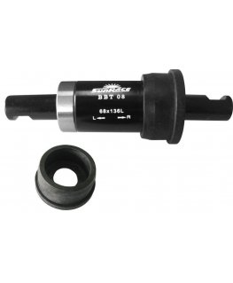 Miniklio velenas SunRace BBT08-38 Press-Fit 68mm plienas/polimeras
