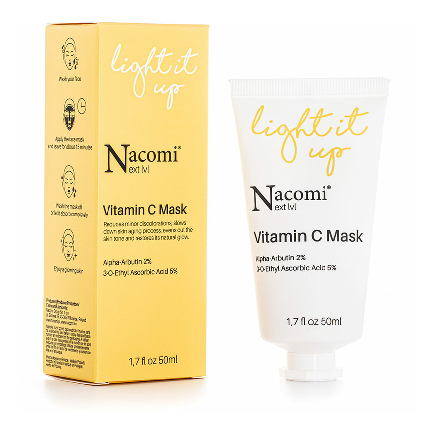 Nacomi Nacomi Next Level Vitamin C Mask brightening mask with vitamin C 50ml – 2