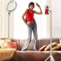 Case Tech-Protect Selfie Stick Tripod L03S, white Case Tech-Protect Selfie Stick Tripod L03S, white