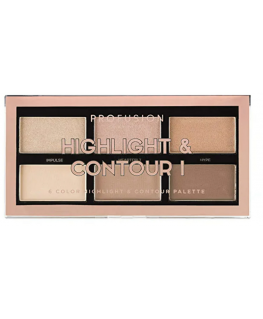 Profusion Highlight & Contour I Palette facial contouring palette 15.6g