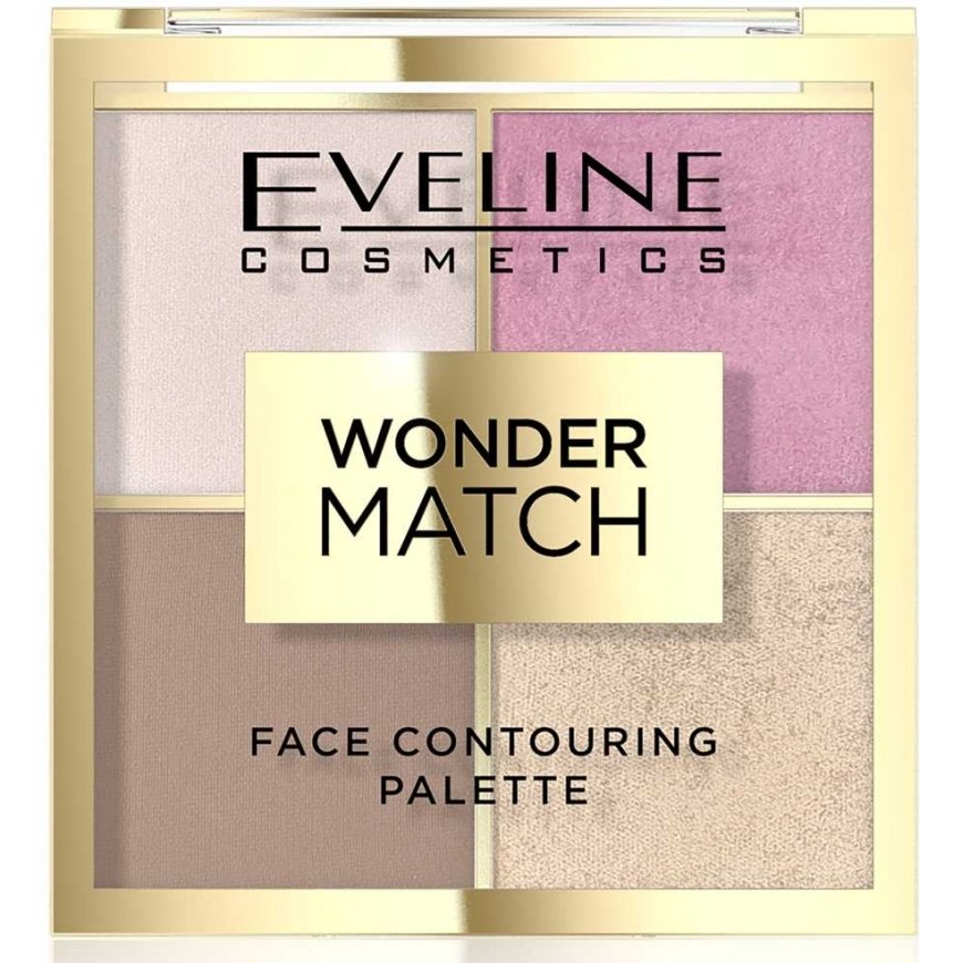 Eveline Cosmetics Wonder Match veido kontūravimo paletė 01 10g