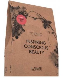 Lakmé Teknia Color Refresh Coral Red Pack 300 ml + 250 ml