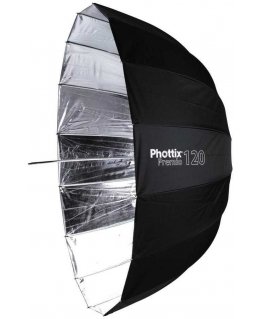 Phottix Premio parasol 120cm silver +