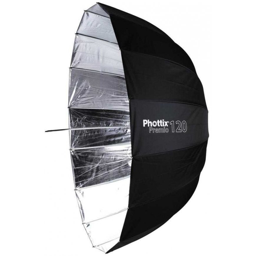 Phottix Premio parasol 120cm silver +