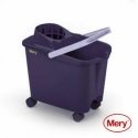 Bucket 14L with push-on wheels purple Bucket 14L with push-on wheels purple