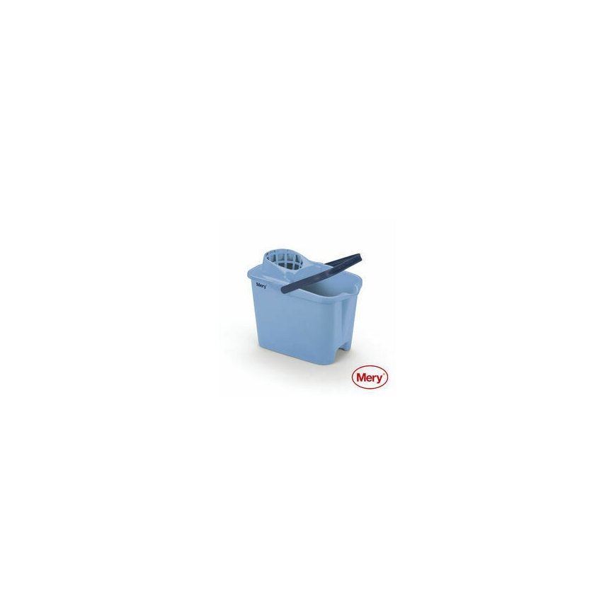 Bucket 14L with push-on wheels purple – 2