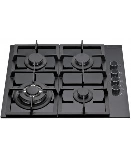MPM 60-GMH-17 Melns Iebūvēts 58 cm Gāzes 4 zone(s)