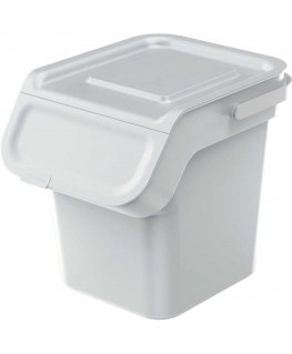 Prosperplast Keden dustbin, activated carbon filter, 20 liters, ash, Kaddi Q