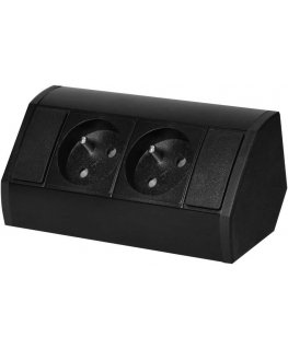 Orno Nest in furniture 2x2P+Z, black