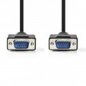 Nedis CCGP59000BK100 VGA cable 10 m VGA (D-Sub) Black Nedis CCGP59000BK100 VGA cable 10 m VGA (D-Sub) Black