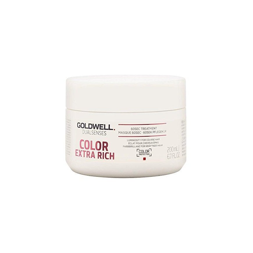 Color-treated hair mask Goldwell Dualsenses Color Extra Rich 60sec Treatment 200ml – 2