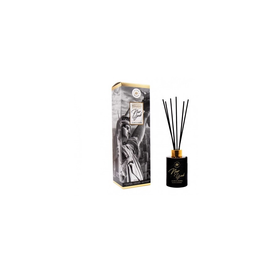 La Casa De Los Aromas Mikado Air Freshener New York Edition Lilacs and Jasmine 100ml