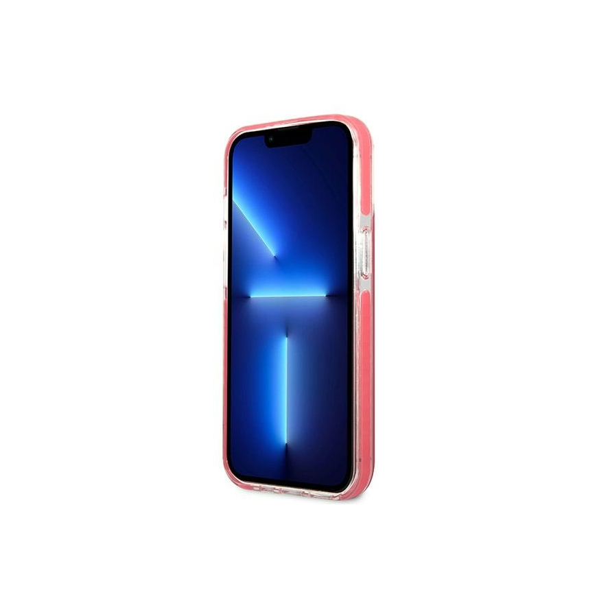 Karl Lagerfeld Case for iPhone 13 Pro Max KLHCP13XTPECPI Fuchsia Hard Case Iconic Choupette Head – 5