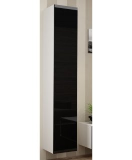 Cama Full cabinet VIGO '180' 180/40/30 white/black gloss