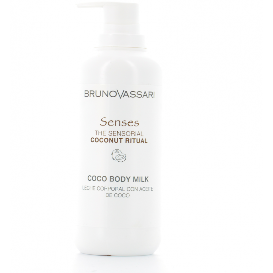 Bruno Vassari, Senses, Coconut Oil, Hydrating, Body Milk, Morning & Evening, 400 ml – 2