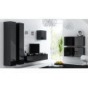 Cama Square cabinet VIGO 50/50/30 black/black gloss